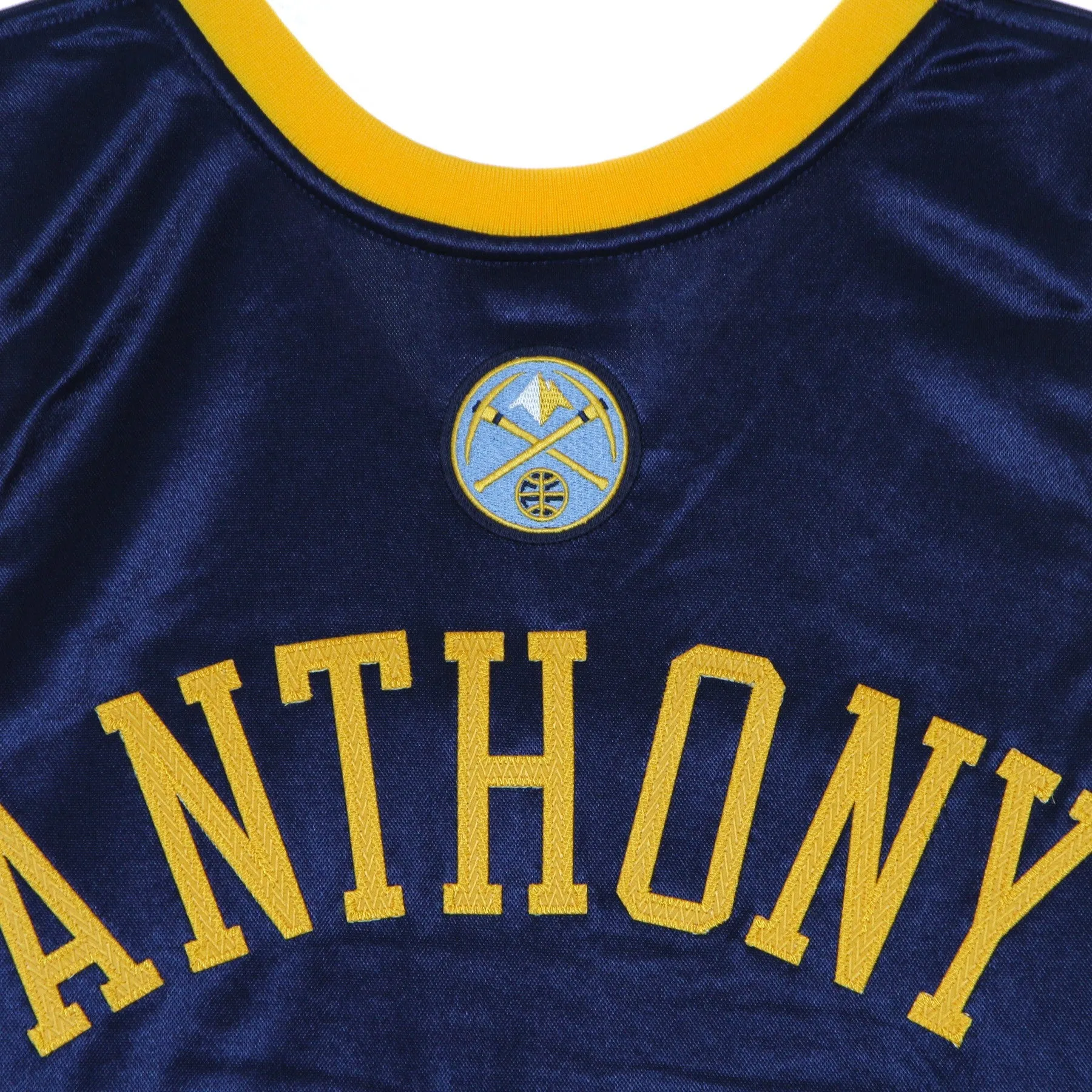 Authentic NBA Men's Basketball Jersey - Hardwood Classics No. 15 Carmelo Anthony 2006-07 Denver Original Team Colors