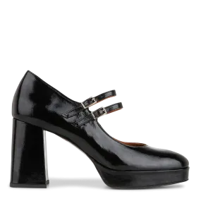  LA FEE MARABOUTEE   Mary Jane in pelle lucida | Nero