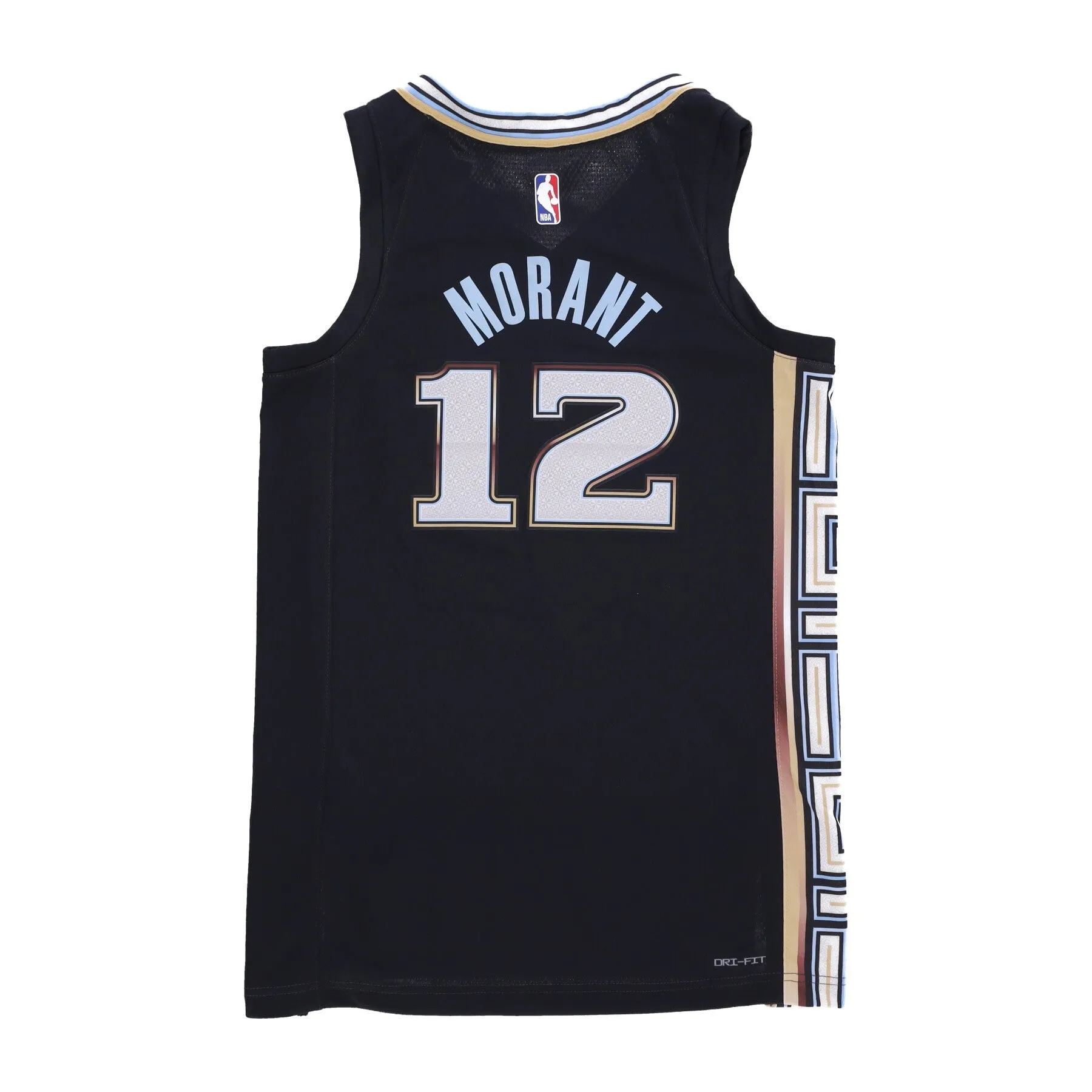 Memgri Black NBA City Edition 22 Dri-fit Swingman Jersey No 12 Ja Morant Basketball Jersey