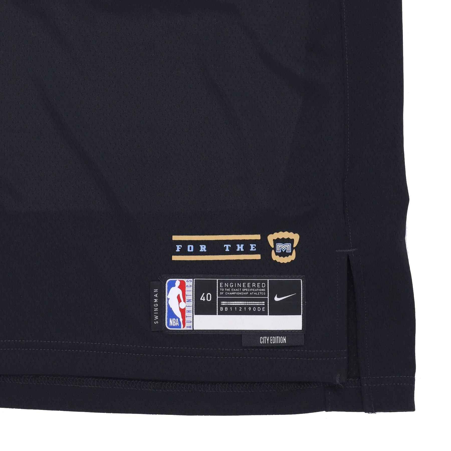 Memgri Black NBA City Edition 22 Dri-fit Swingman Jersey No 12 Ja Morant Basketball Jersey