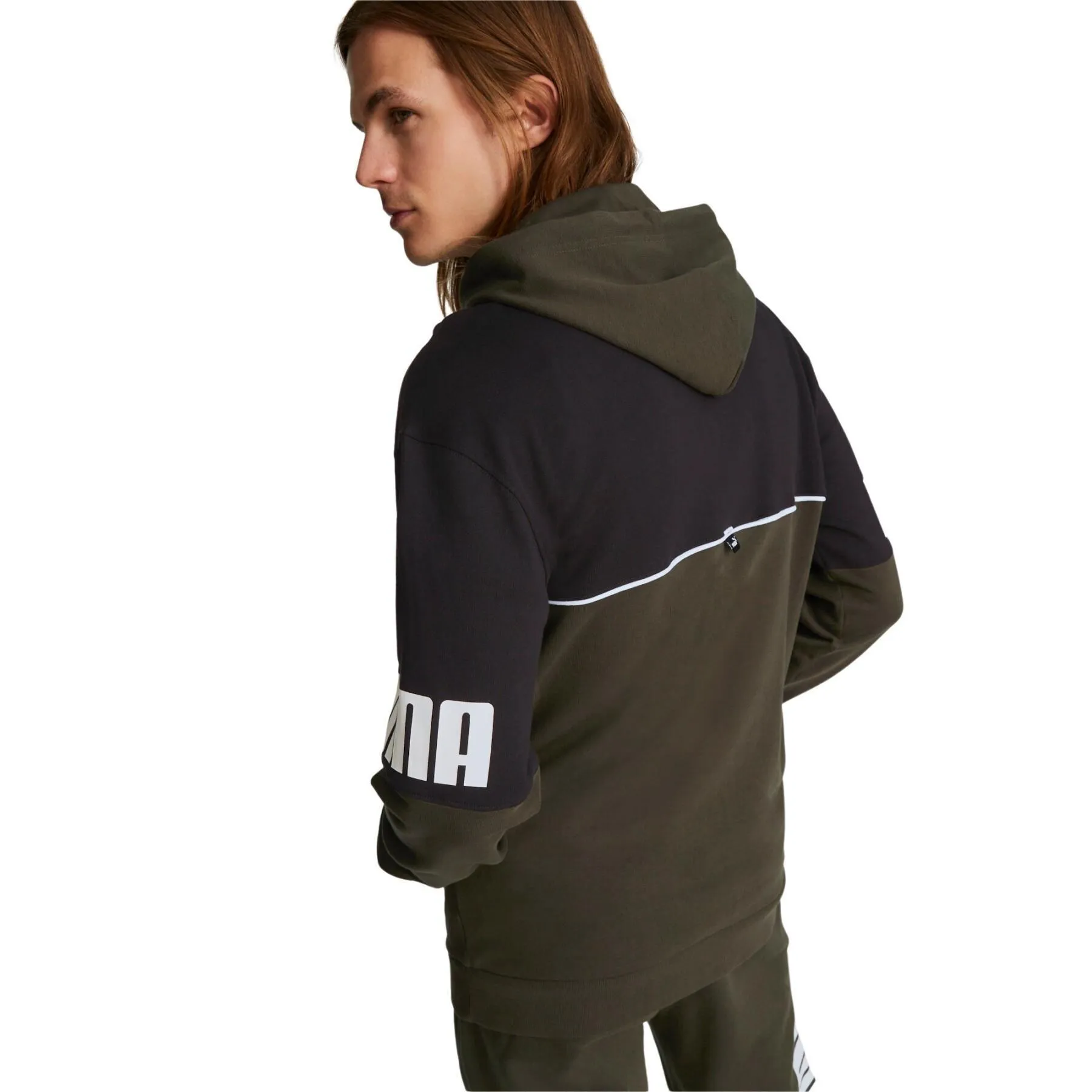 Puma Power Colorblock TR Hooded Sweatshirt